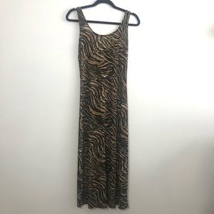 Vintage tiger stripe dress